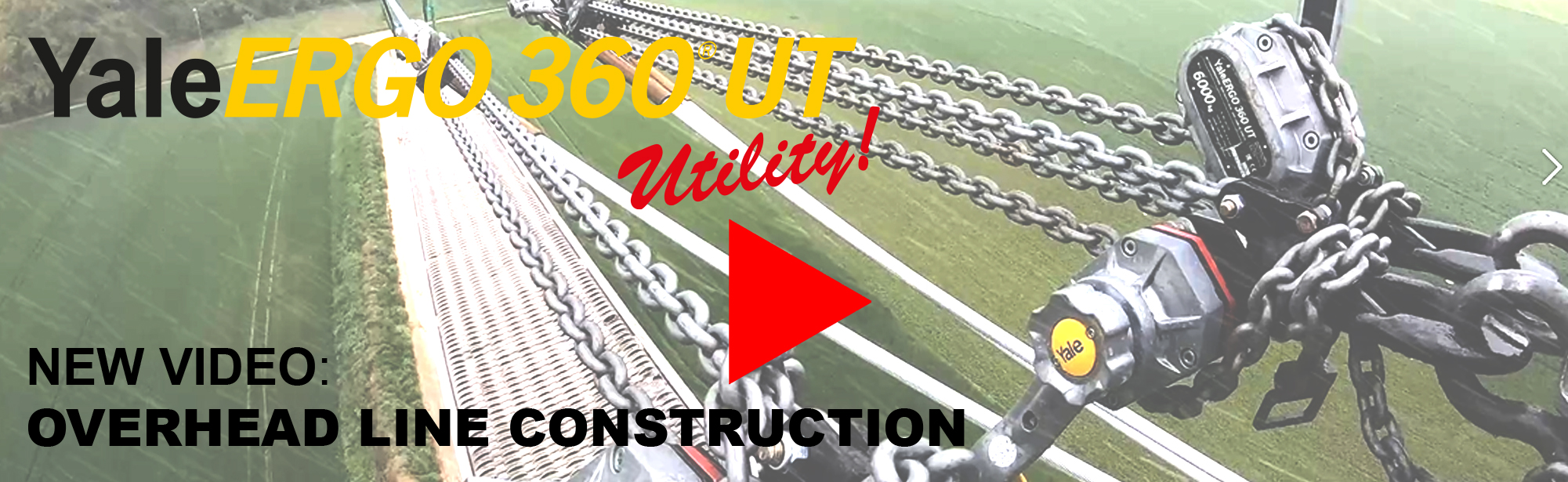ERGO UT overhead line construction Video PLAY