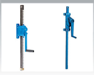 Pfaff Wall-mounted rack and pinion jacks ZWW-L & ZWW