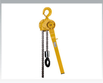 Yale Ratchet lever hoist with roller chain C 85