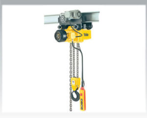 Yale Electric chain hoist with suspension hook or with integrated trolley model CPE